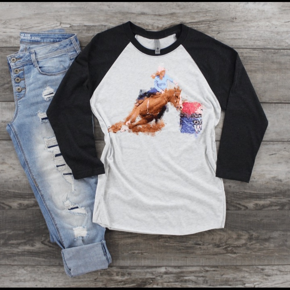 Barrel racing top
